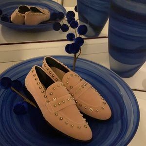 Carven Sassy Pink Velvet Loafer Size 7🔥Last Pair🔥
